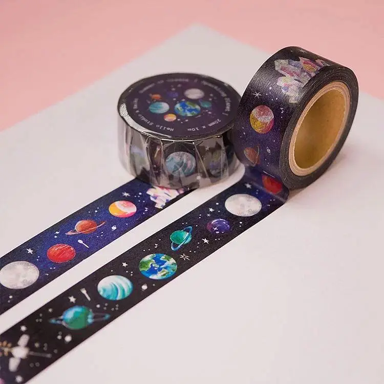 Hello Studio宇宙剉冰紙膠帶/ Sparkling Planet