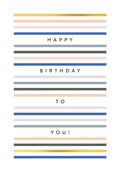 英國ART FILE 生日卡/ Balance/ Happy Birthday to You!