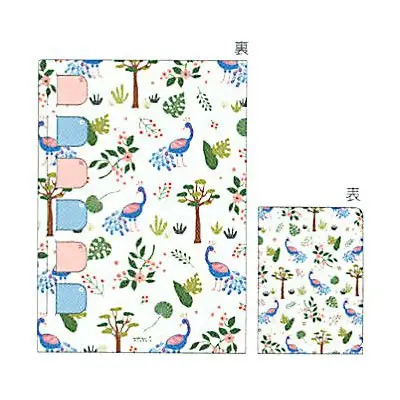日本 MIDORI Index L夾/ Peacock/ 2入