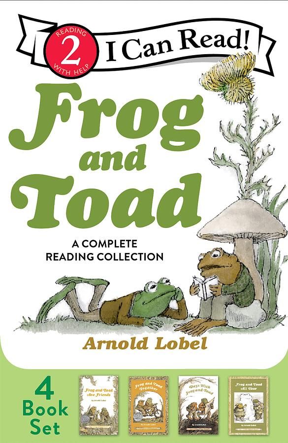 Frog and Toad Storybook Favorites: Includes Four Stories Plus Stickers! (4冊合售)