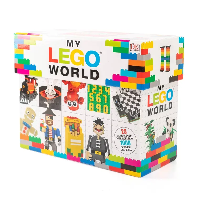 My LEGO World 25 Books Collection Box Set (25冊合售)