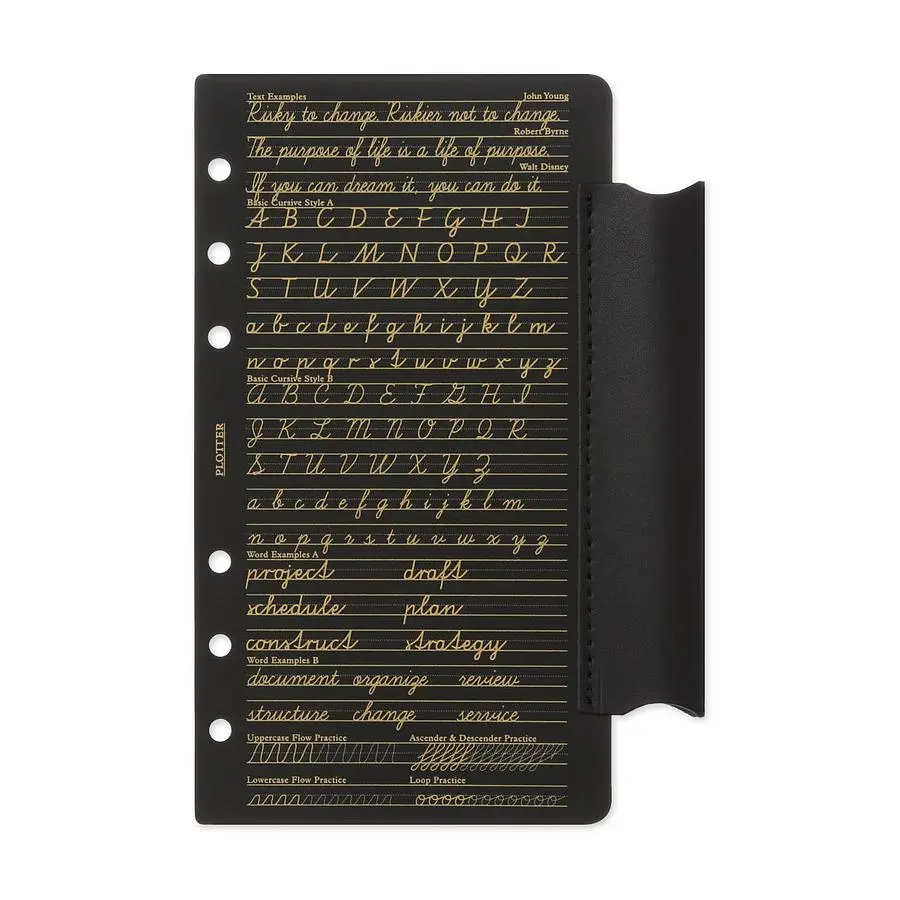 PLOTTER 011 Leather Pen Holder Lifter/ Bible