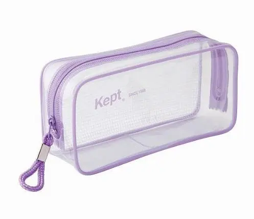 Raymay Kept透明網眼收納袋/ 粉紫