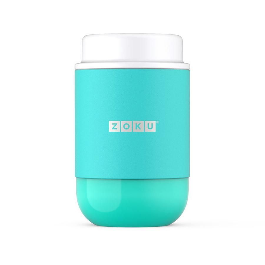ZOKU真空304不鏽鋼食物罐/ 475ml/ 土耳其藍
