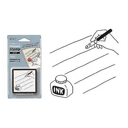 日本 MIDORI Paintable Pre-inked 印章/ Stationery