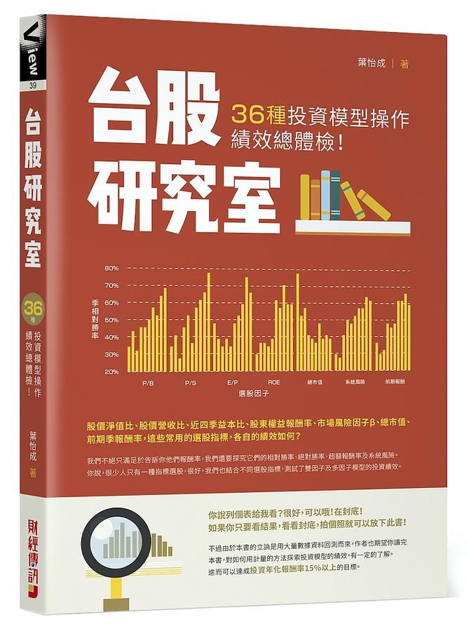 台股研究室: 36種投資模型操作績效總體檢!