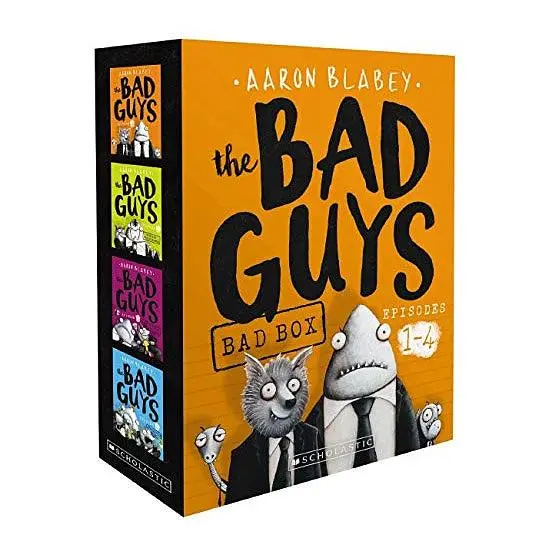 The Bad Guys 1-4: The Bad Box (4冊合售)
