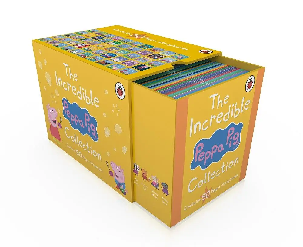 The Incredible Peppa Pig 1-50 Collection (Yellow Box Ed./50冊合售)