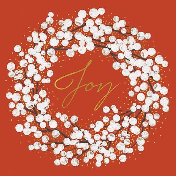 英國ART FILE聖誕卡/ Joy