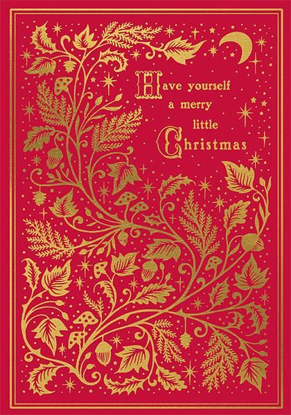 英國ART FILE聖誕卡/ Have Yourself a Merry Little Christmas