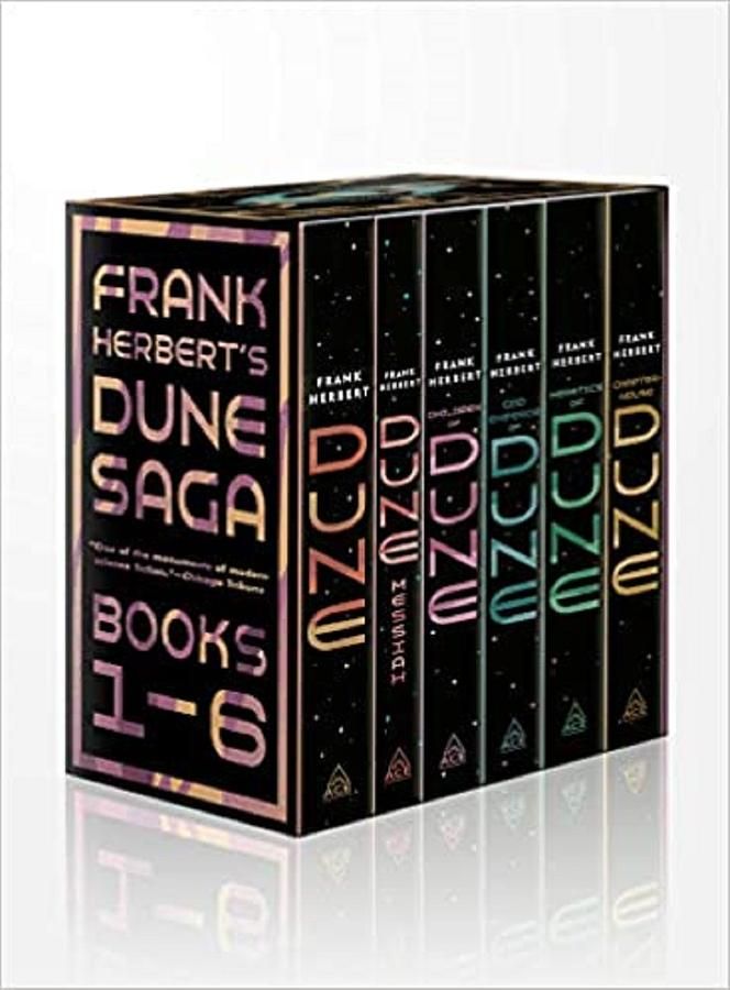 Frank Herbert's Dune Saga 6-Book Boxed Set: Books 1-6 (6冊合售)