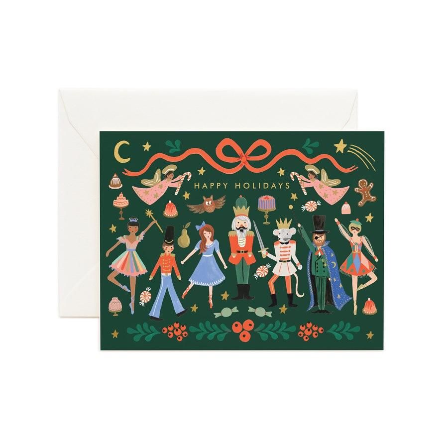 美國RIFLE PAPER 聖誕卡/ Nutcracker Ballet