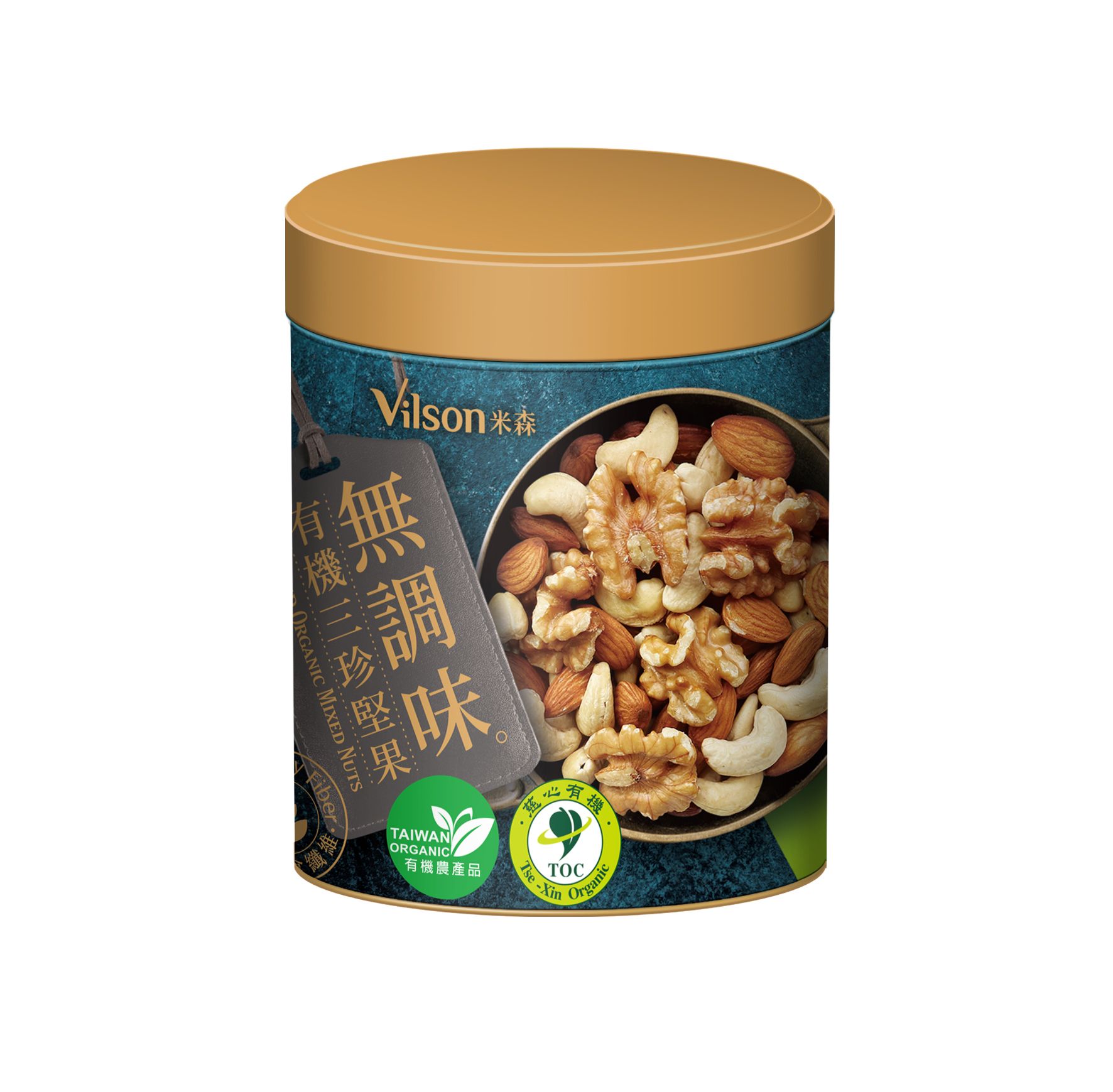 Vilson米森無調味有機三珍堅果