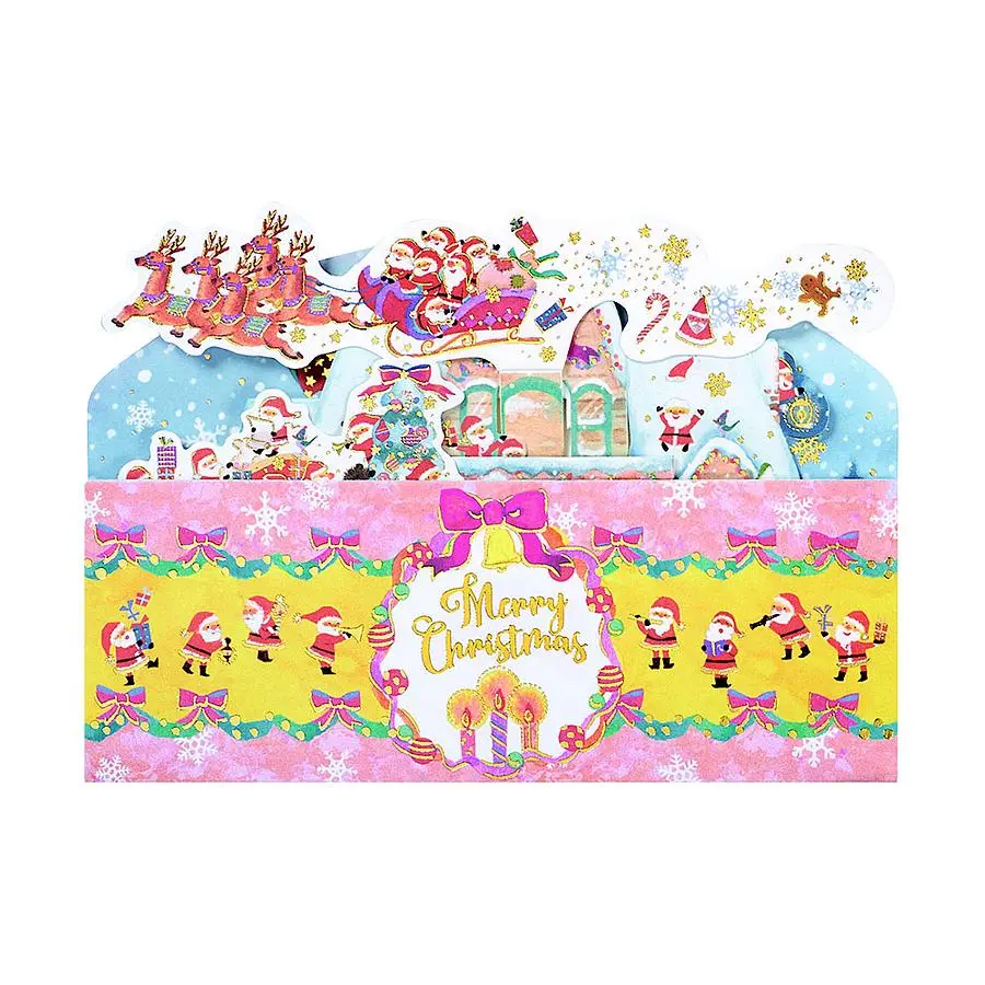 【誠品獨家】日本Gakken迷你Pop聖誕卡/ 小屋