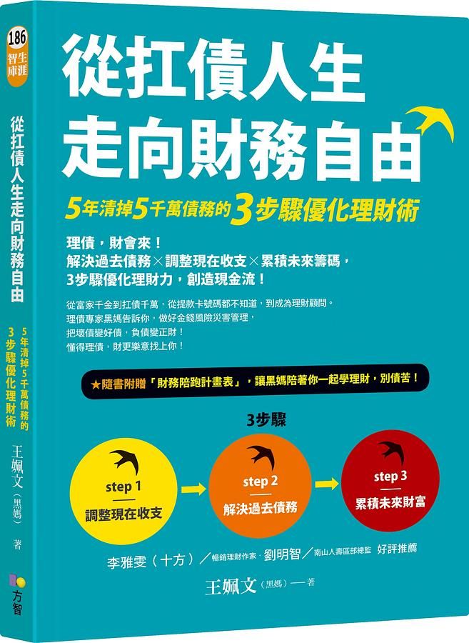 從扛債人生走向財務自由: 5年清掉5千萬債務的3步驟優化理財術