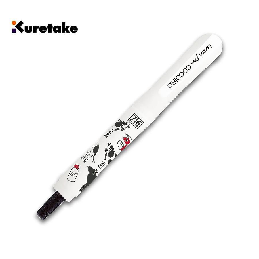 吳竹Kuretake ZIG COCOIRO隨變筆Ⅲ/ 動物限定版/ 乳牛哞哞1/ LPCR010-P52S