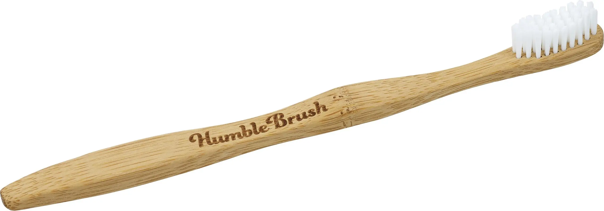 THE HUMBLE CO.瑞典竹製軟毛成人牙刷/ 白色