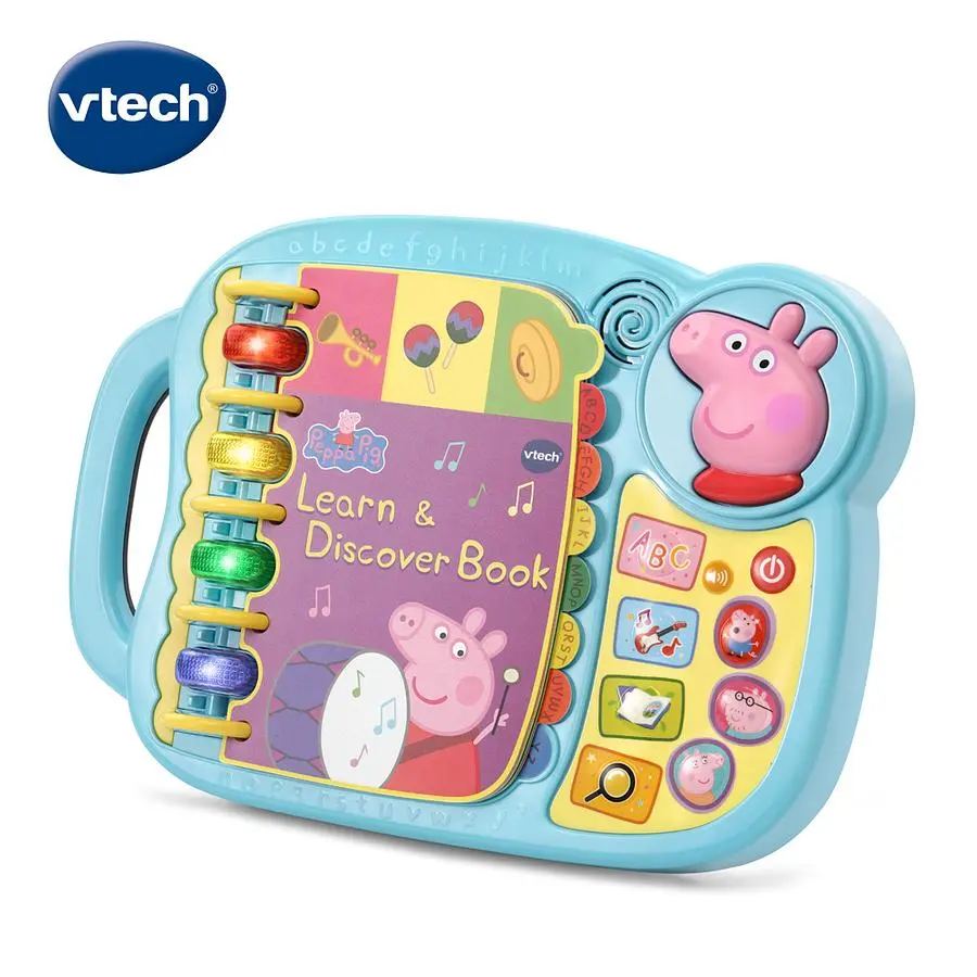 開心學習ABC➤vtech粉紅豬小妹字母故事啟蒙學習書