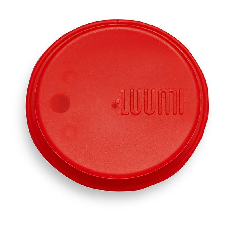 【加拿大LUUMI】 Bubble Tea Lid 珍珠奶茶密封蓋 紅