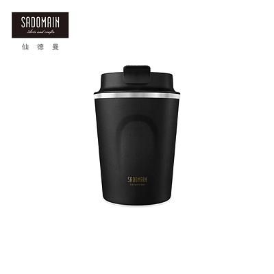 【SADOMAIN 仙德曼】316莊園咖啡直飲保溫杯-黑色
