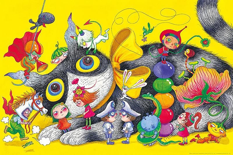 雷諾瓦拼圖文化坊/祕密花開了/1008片/幾米
