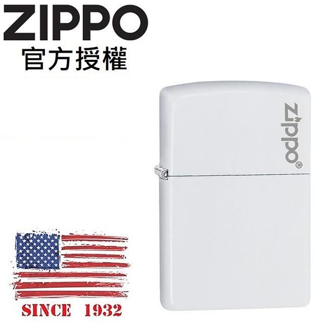 ZIPPO 白色亮漆防風打火機 / 經典素面款