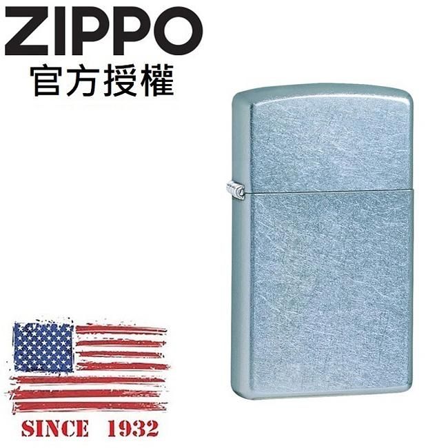 ZIPPO 經典花紗(窄版)防風打火機 / 經典素面款
