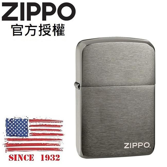 ZIPPO 黑冰標誌1941復刻防風打火機 / 經典素面款