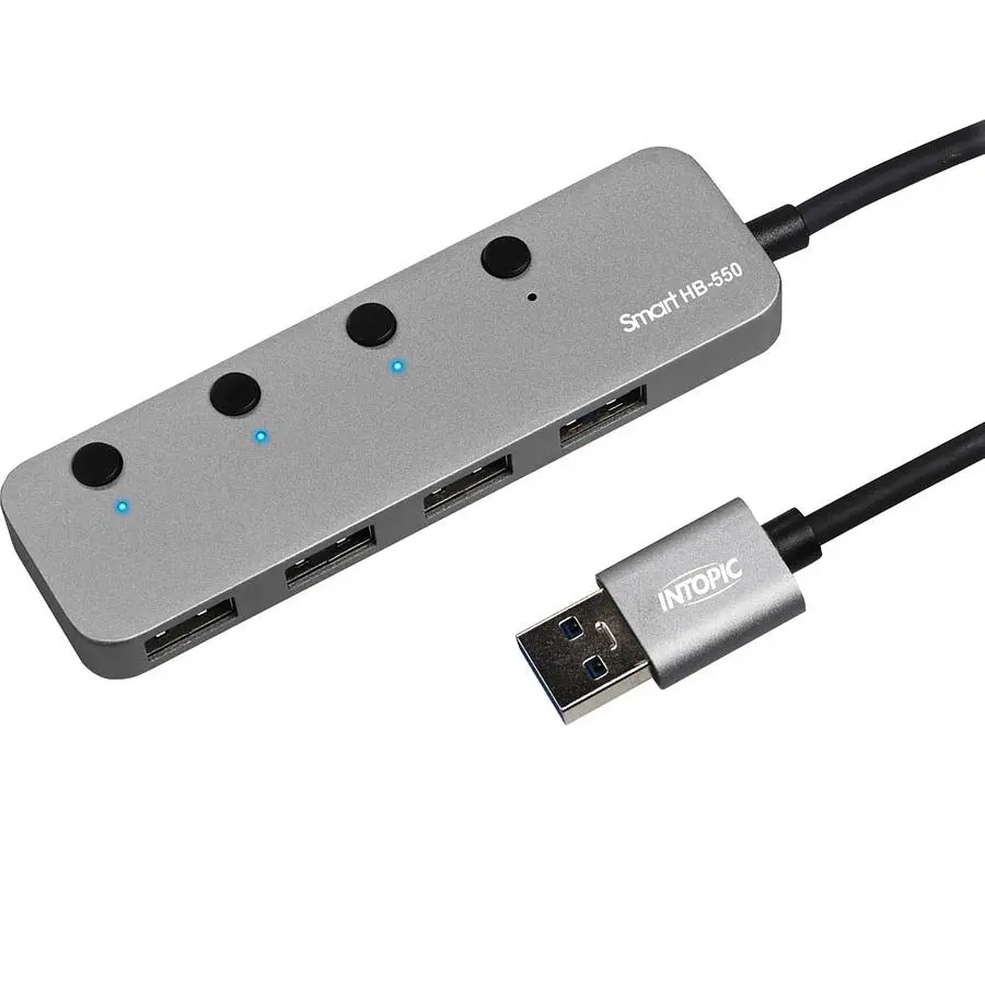 INTOPIC 廣鼎 USB3.1高速集線器(HB-550)