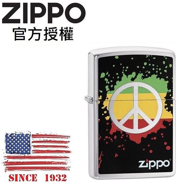 ZIPPO 和平標誌防風打火機 /美國設計款