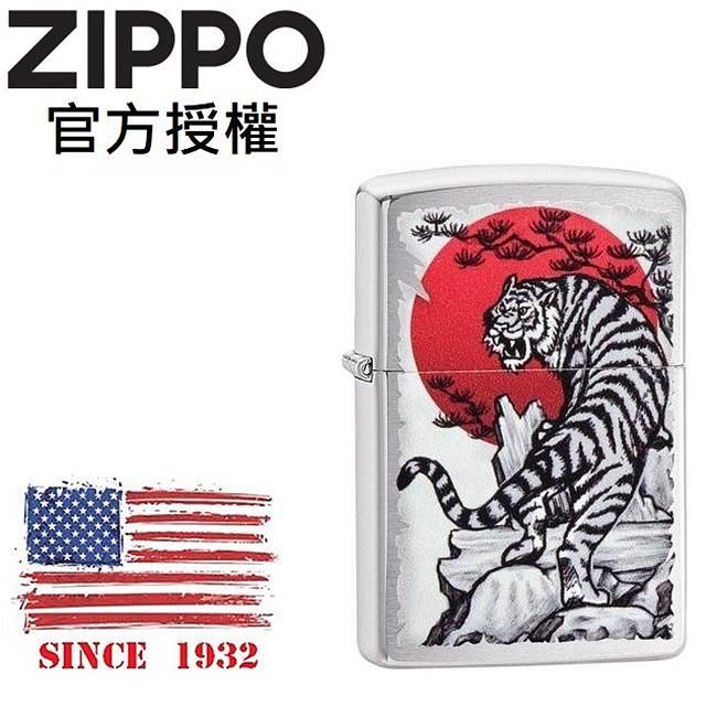 ZIPPO 松間虎防風打火機 /美國設計款