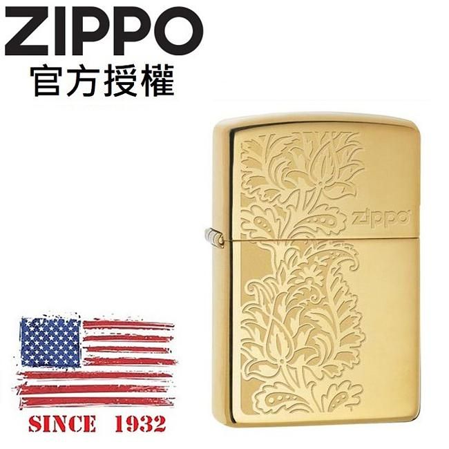 ZIPPO 佩斯利花紋防風打火機 / 美國設計款