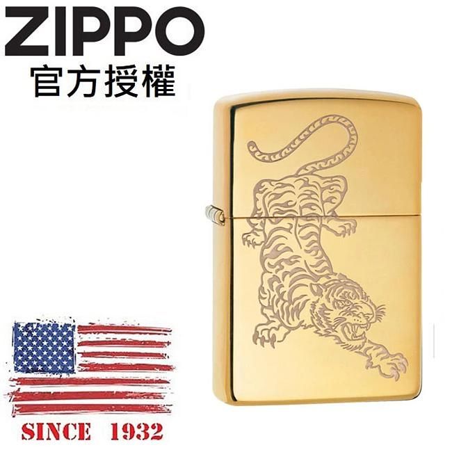 ZIPPO 紋身老虎防風打火機 / 美國設計款