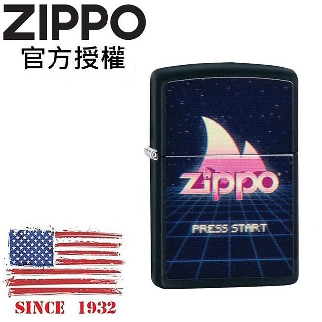 ZIPPO 經典遊戲風格防風打火機 / 美國設計款