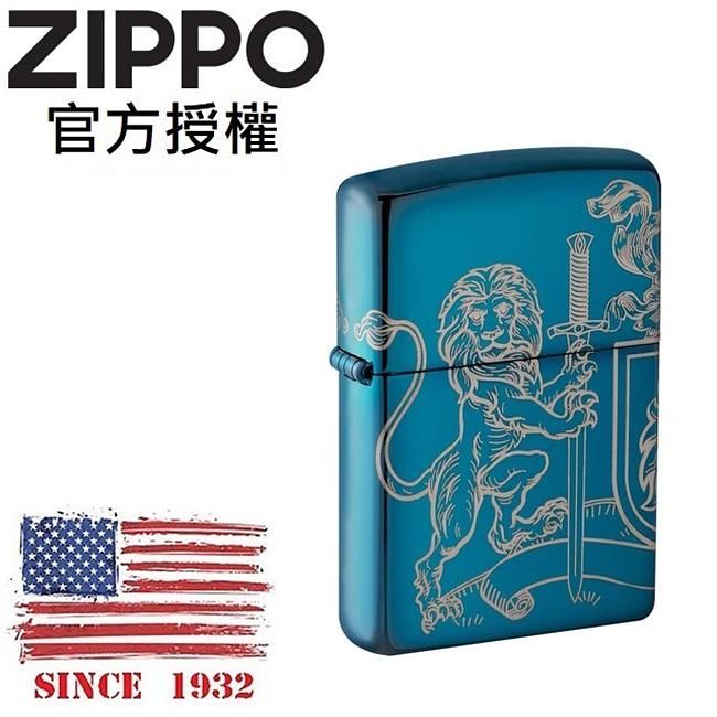 ZIPPO 中世紀徽章防風打火機 / 美國設計款