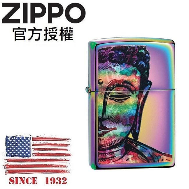 ZIPPO 幻彩佛陀設計防風打火機 / 美國設計款