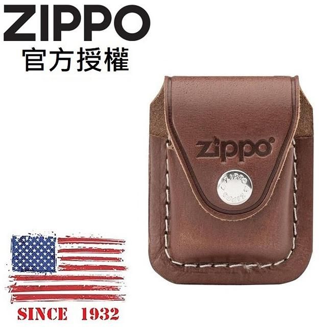 ZIPPO 打火機鐵夾皮套(棕色) / 配件耗材