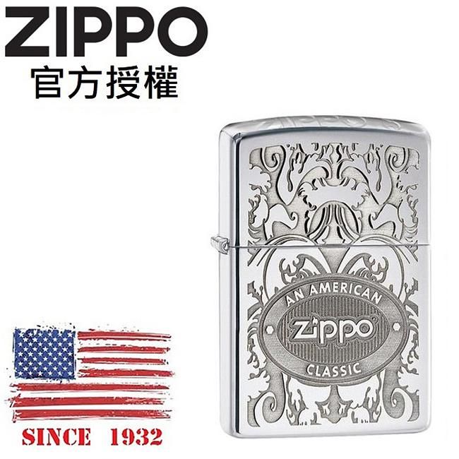 ZIPPO 皇冠火焰防風打火機 / 美國設計款