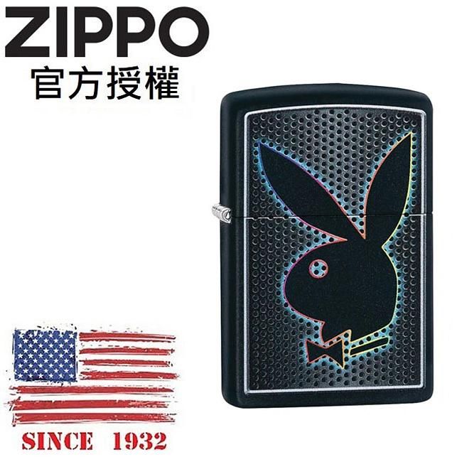 ZIPPO 花花公子-繽紛七彩兔防風打火機 / 美國設計款