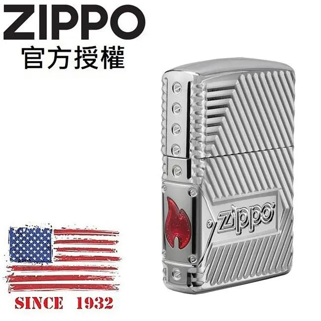 ZIPPO 經典螺栓紋路(加厚版)防風打火機 / 加厚版系列