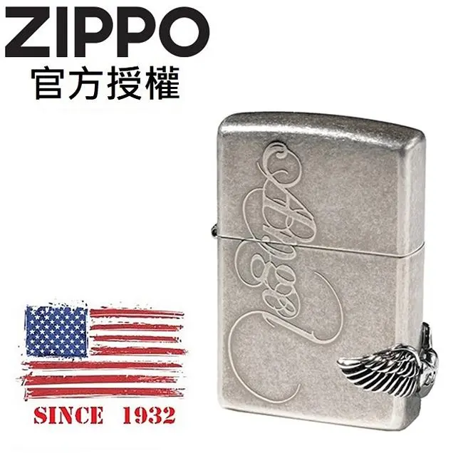 ZIPPO 愛情天使(仿古銀)防風打火機 / 韓國設計款
