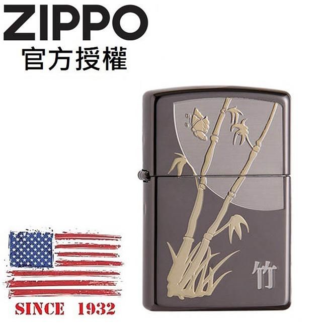 ZIPPO 月夜松竹防風打火機 / 韓國設計款
