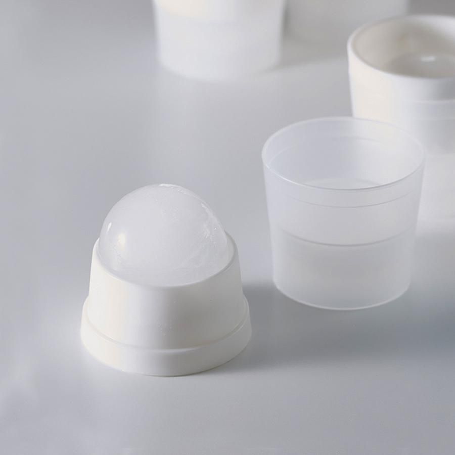 日本like-it 日製威士忌冰球製冰盒(6cm)-白