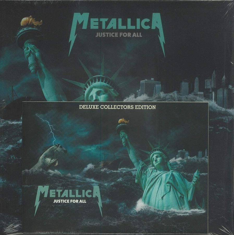 Justice For All (2x10" Blue Black Splatter Vinyl)
