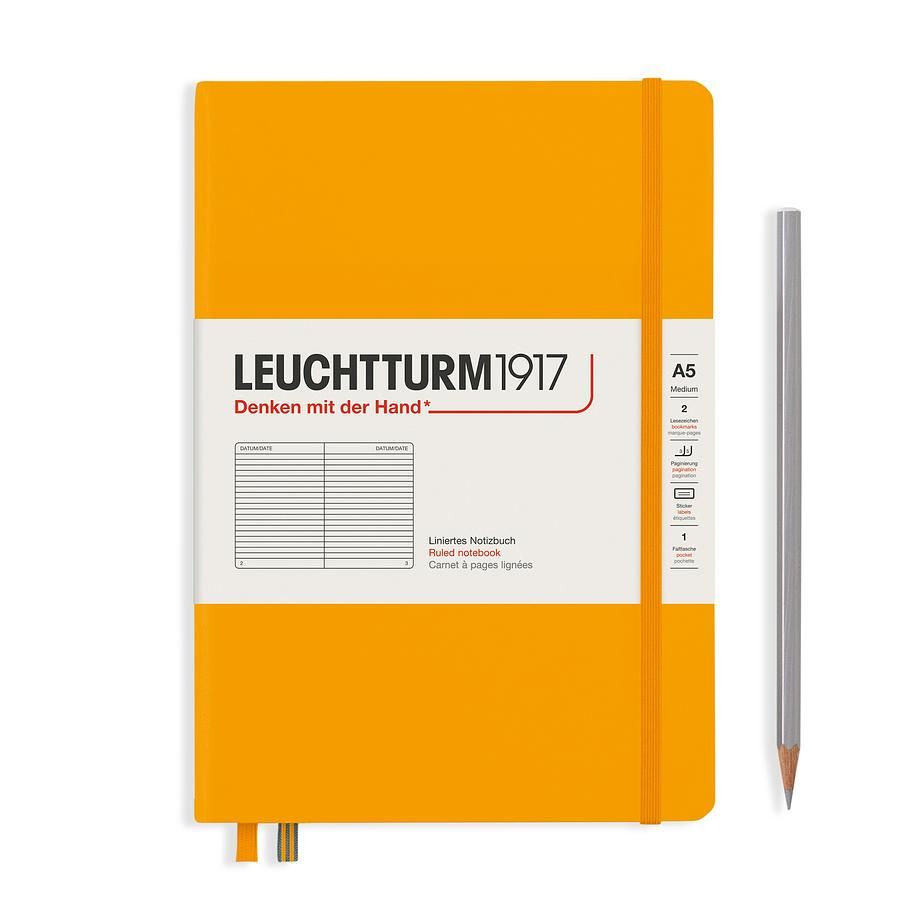 德國 LEUCHTTURM1917 硬殼筆記本 A5/ 日出/ 橫線