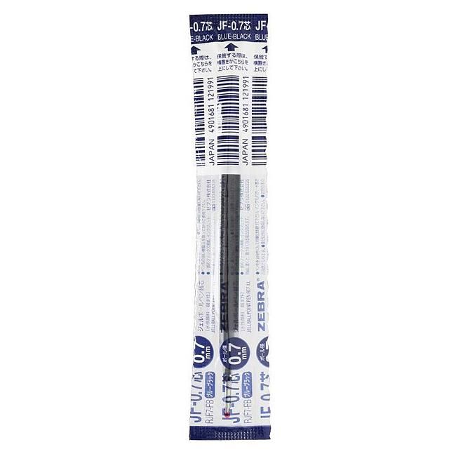 ZEBRA JF-0.7鋼珠筆替芯/ 深藍/ 盒裝10支