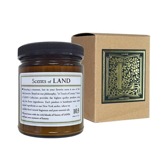 LAND by LAND大地紐約 no. 328 Cardamom 荳蔻精油蠟燭