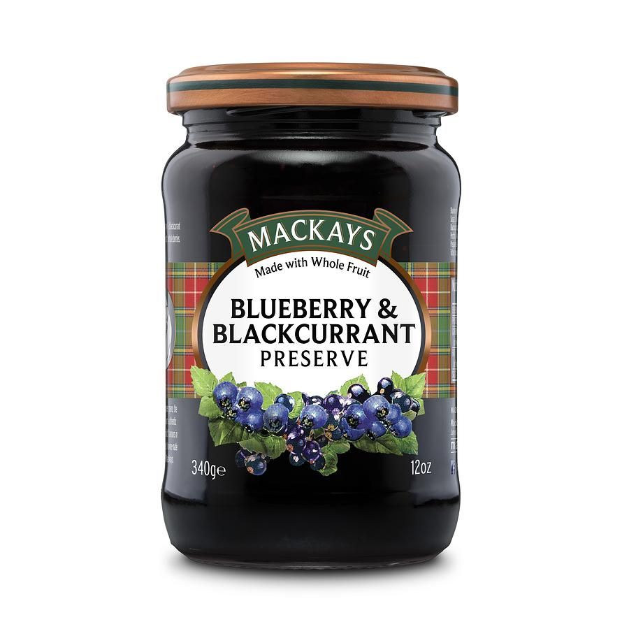 MACKAYS蘇格蘭梅凱藍莓黑醋栗果醬