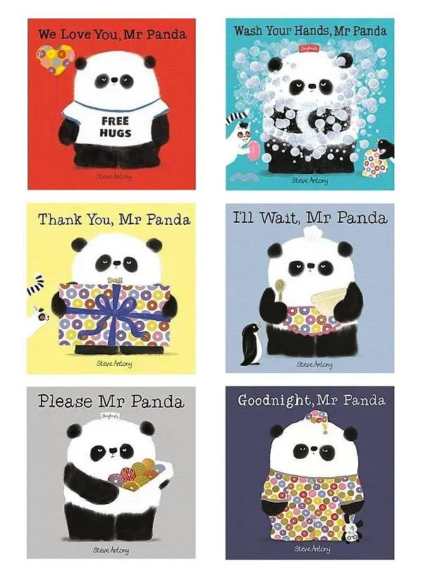 Mr Panda 6 Book Set (6 冊合售)