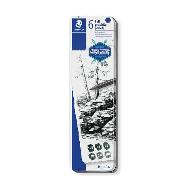 STAEDTLER MS100G-M6頂級全石墨鉛筆